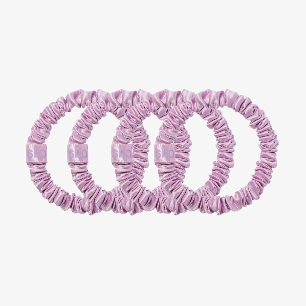 Pure Silk Skinny Scrunchies - Wildflower - Image 2
