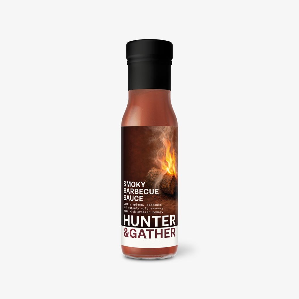 Ungesüßte, rauchige Barbecue-Sauce – Quetschflasche - Image 1