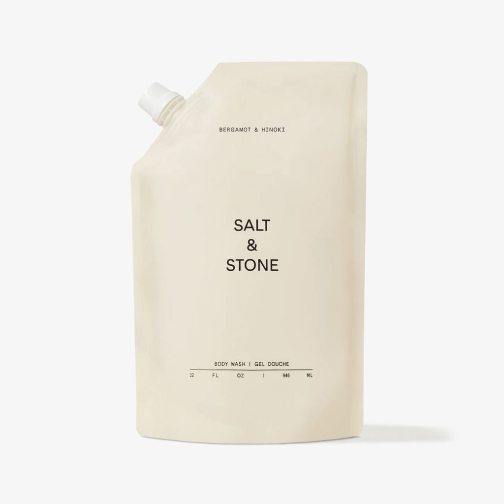 Body Wash Refilll Pouch - Bergamot & Hinoki - Image 1
