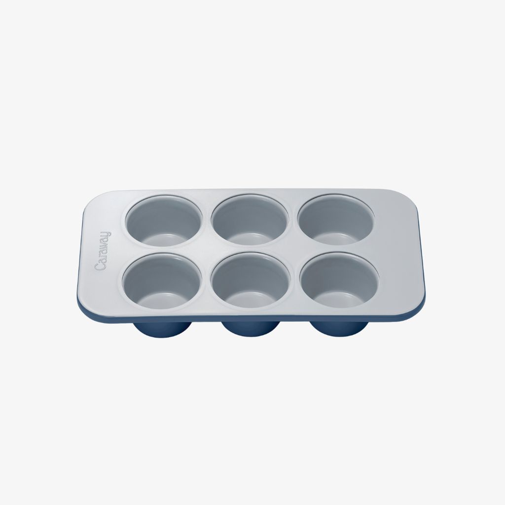 6 Cup Muffin Pan Navy - Image 1