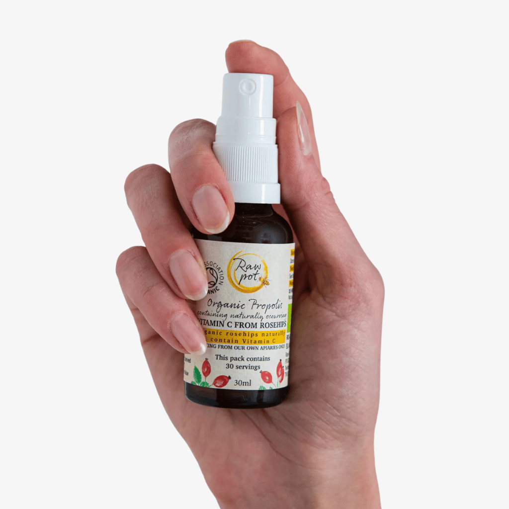 Raw Pot Propolis and Vitamin C Spray - Image 3