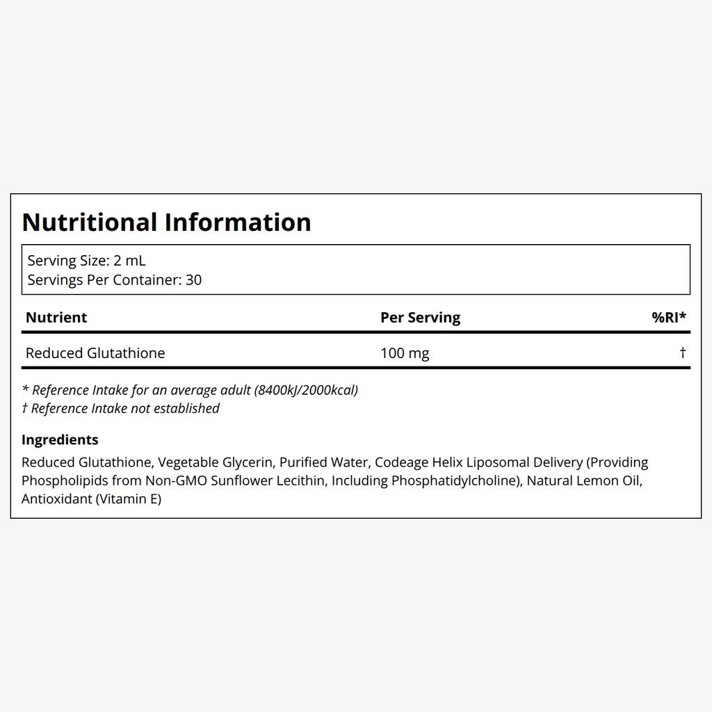 Nanofood - Liquid Liposomal Glutathione - Image 2