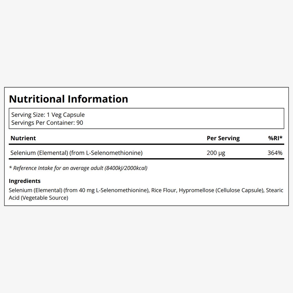 Selenium - 200 mcg - Image 2