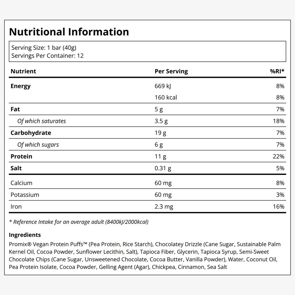 Plant Protein Puff Bars - Chocolate - Image 2