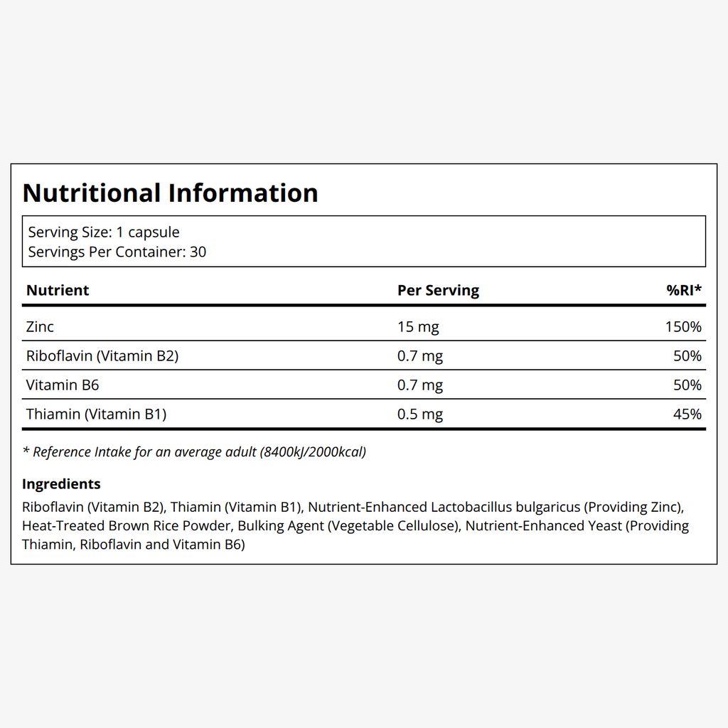 Food-Grown Zinc Plus Jar - Image 2