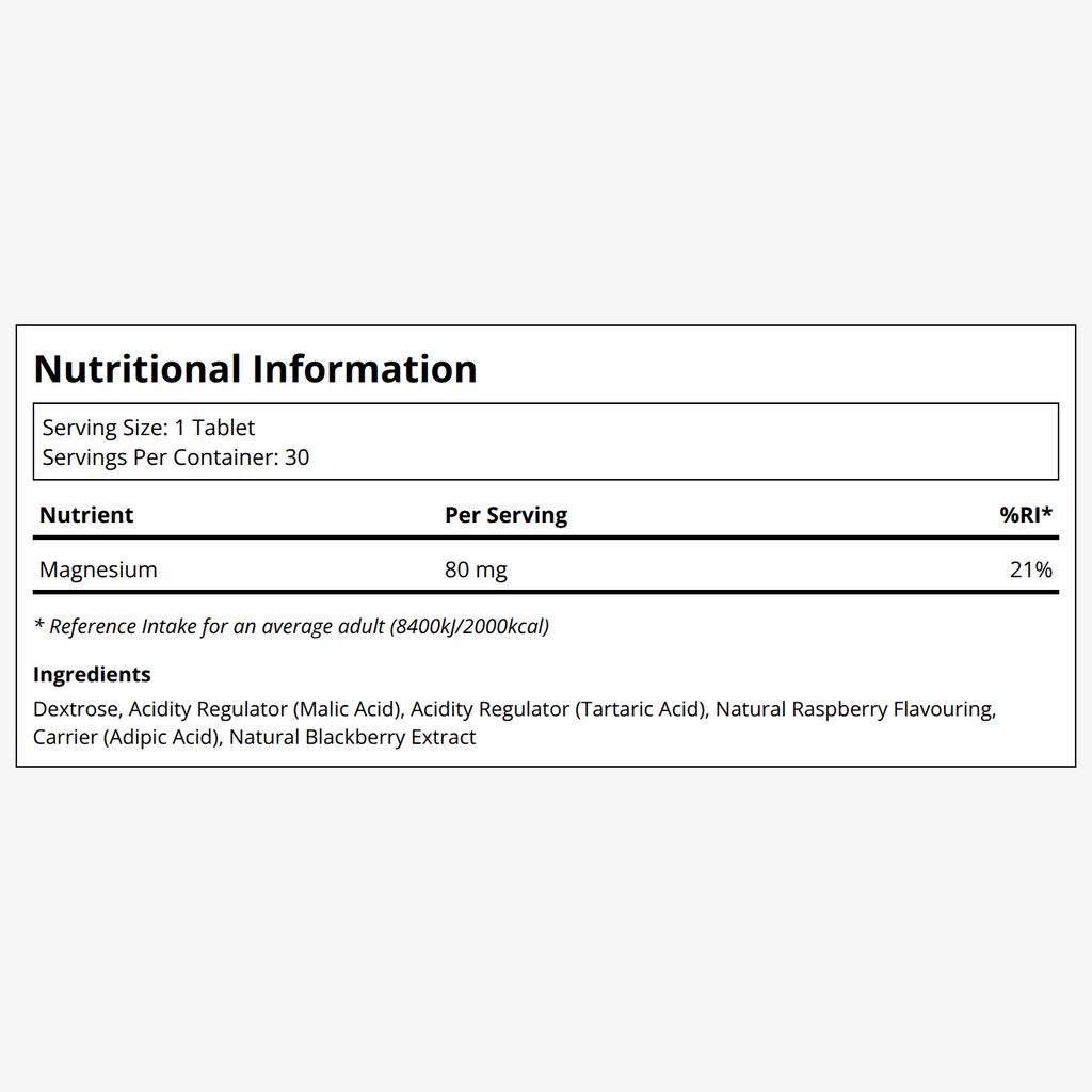 Molecular Hydrogen Tablets - Raspberry Sample - Image 2