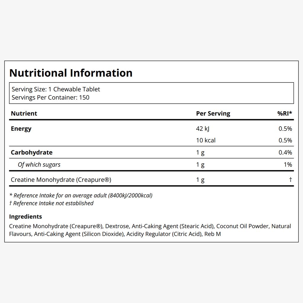 Creatine Chews - Lemon Lime - Image 2