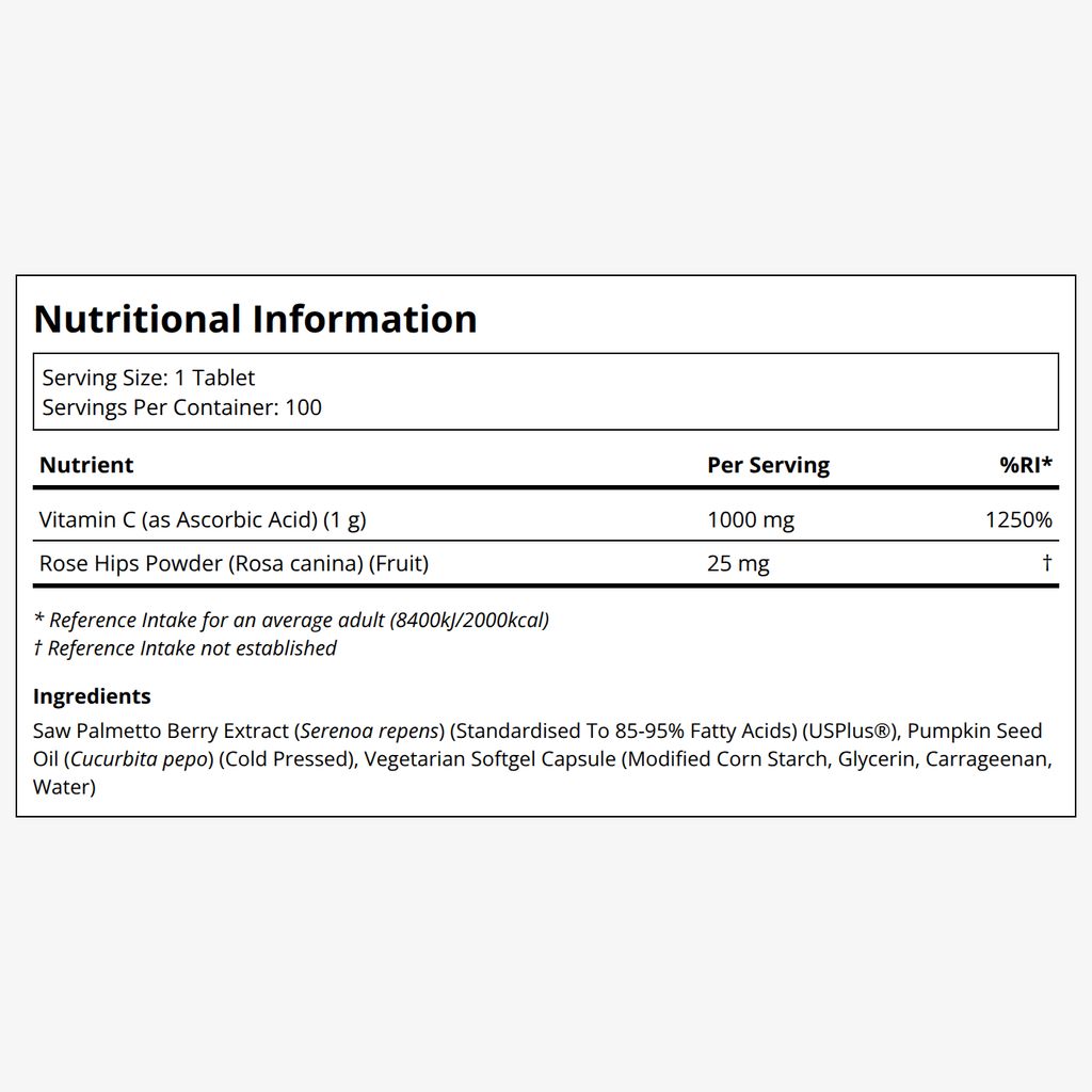 Vitamin C-1000 Sustained Release Tablets - Image 2