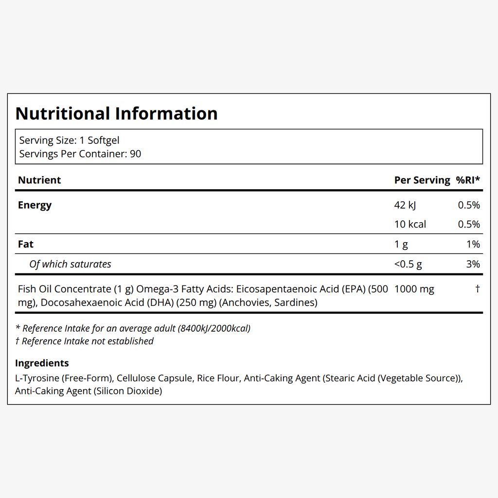 Ultra Omega-3 Fish Oil (Bovine Gelatin) - Image 2