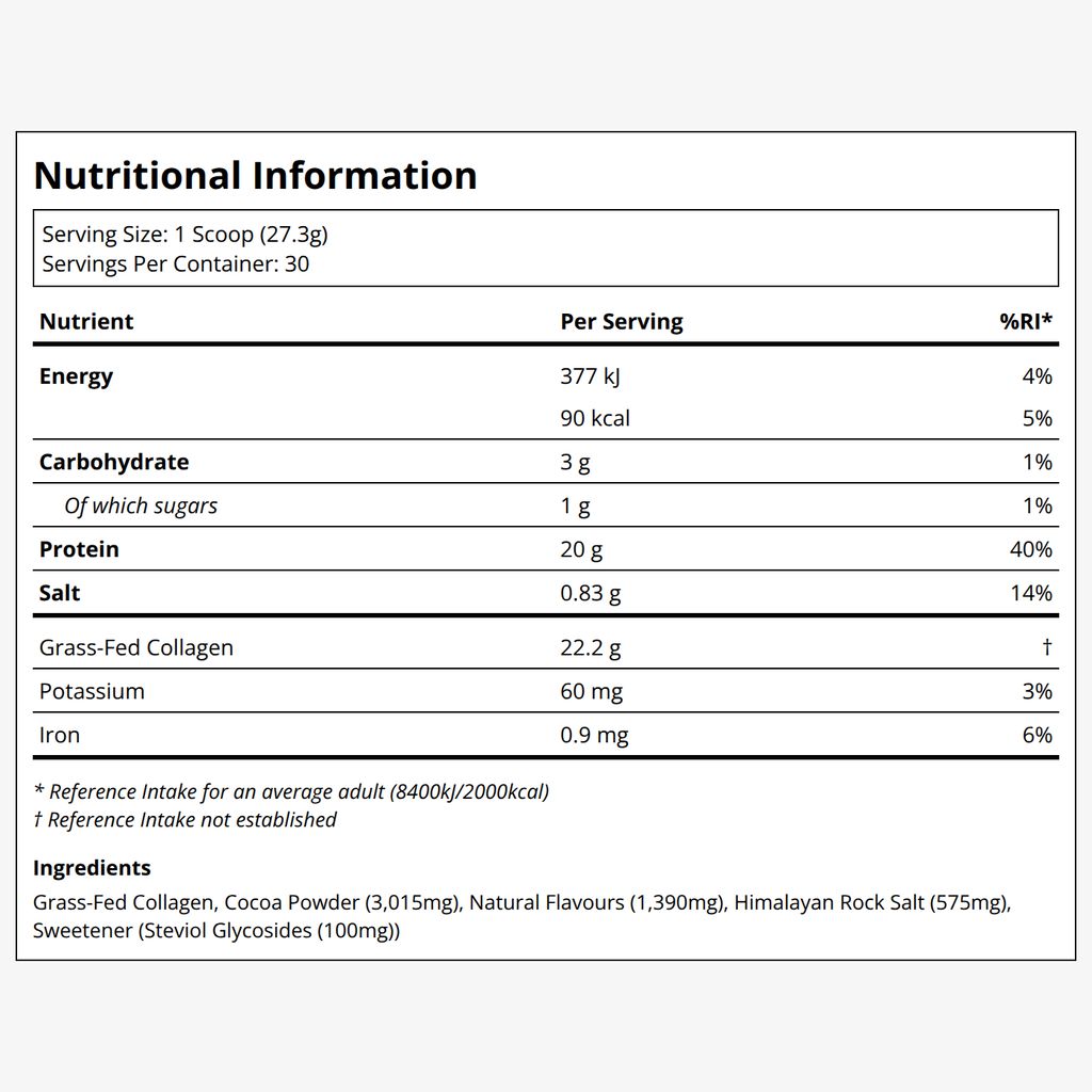 Grass-Fed Collagen Peptides - Chocolate - Image 2