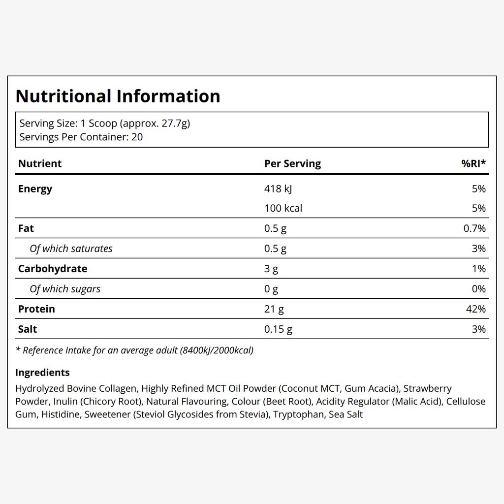 Paleo Protein - Strawberries & Cream - Image 2