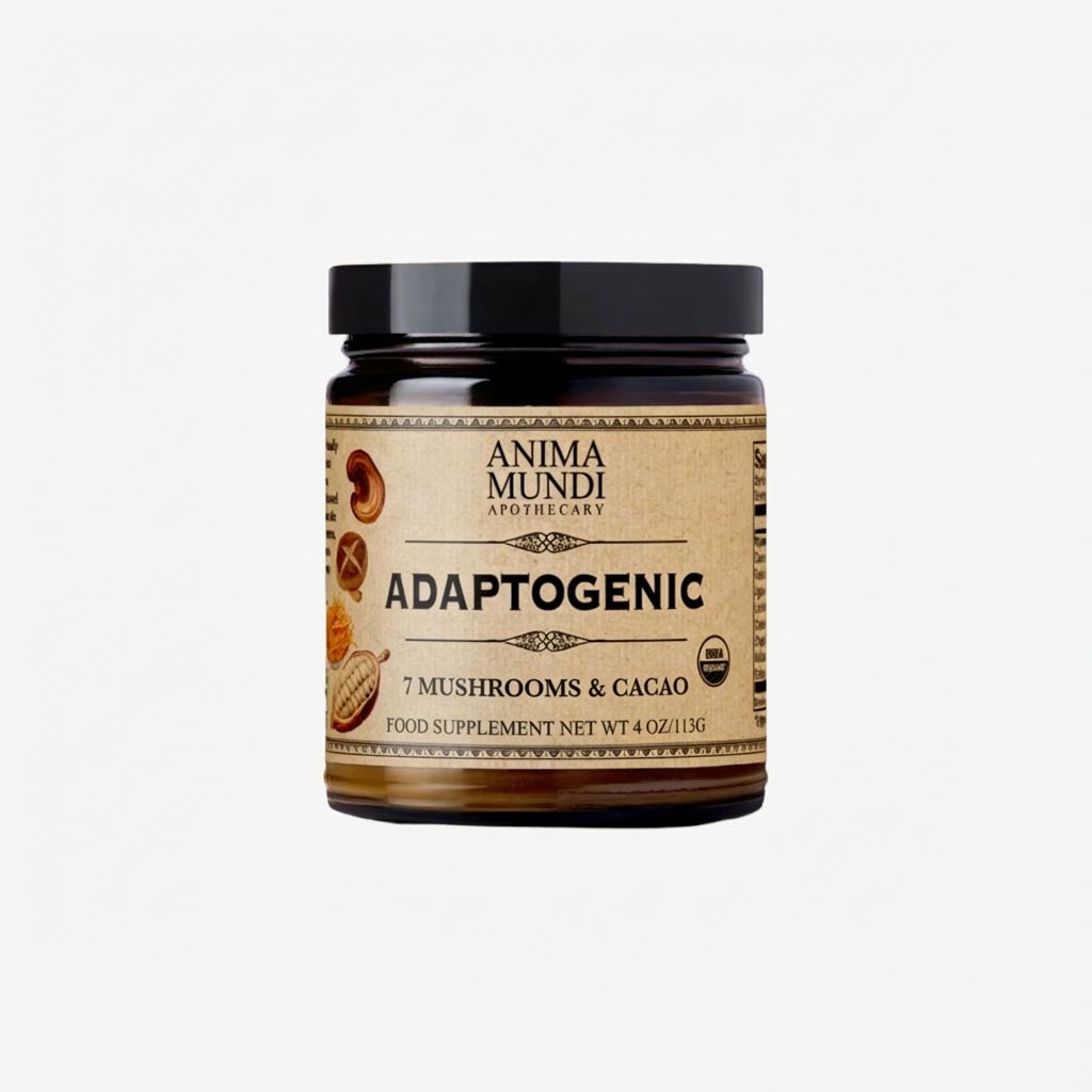 ADAPTOGENIC Powder | 7 Medicinal Mushrooms + Cacao - Image 1