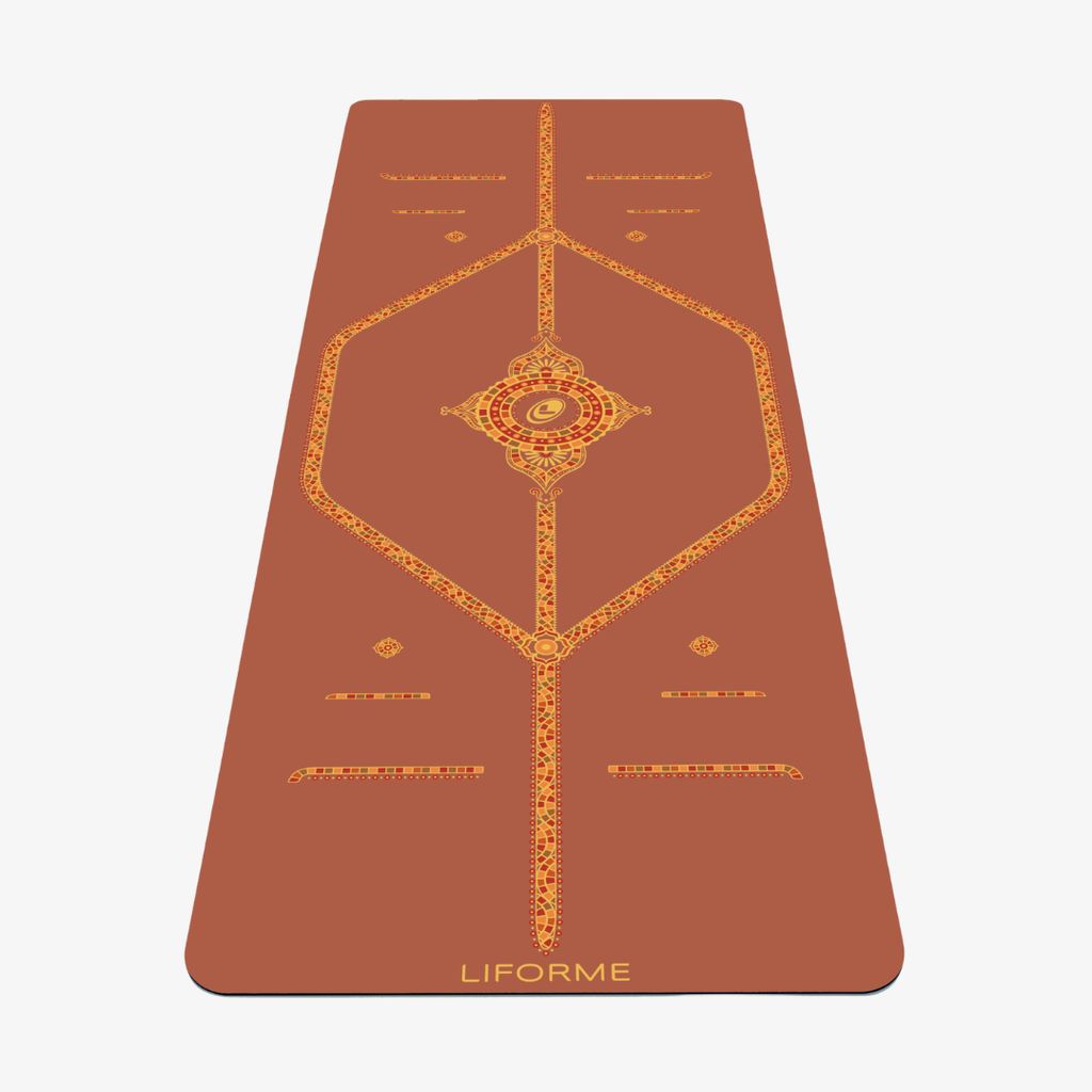 Liforme Tantalising Terracotta Yoga Mat - Terracotta - Image 1