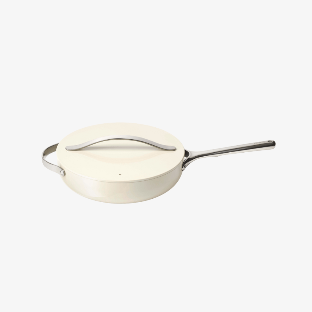Non-Toxic Ceramic Non-Stick Cookware Set Cream - Image 2