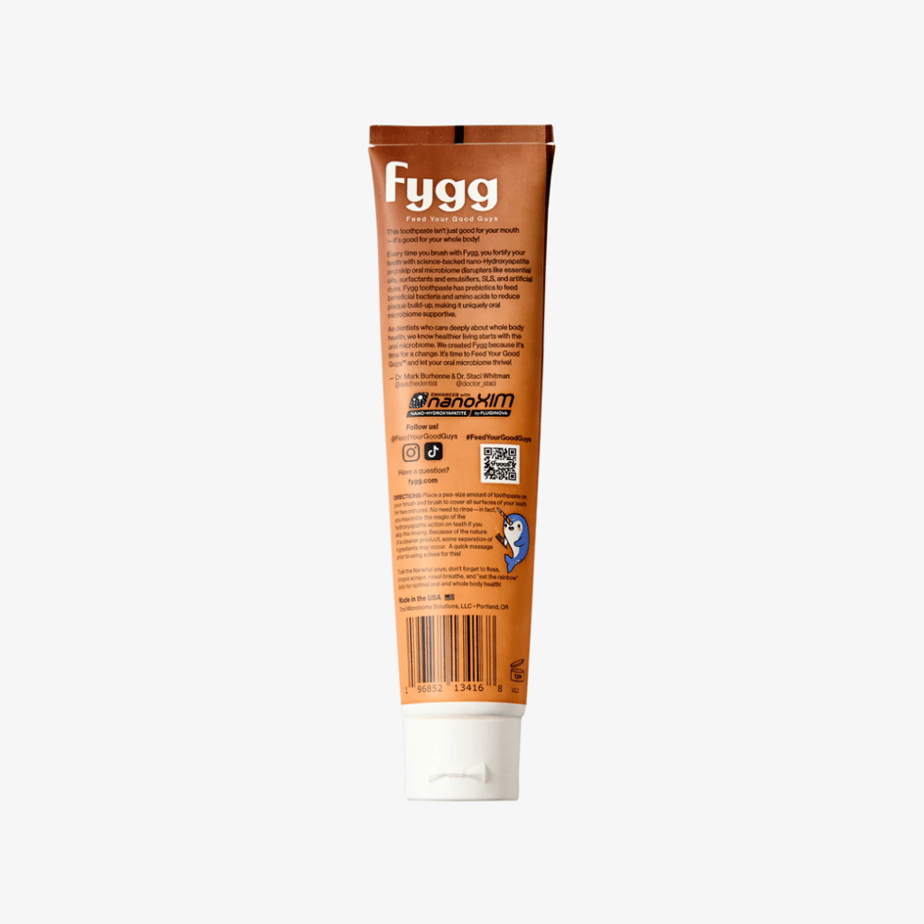 Nano-Hydroxyapatite Toothpaste with Prebiotics - Chocolate Swirl 4oz - Image 2