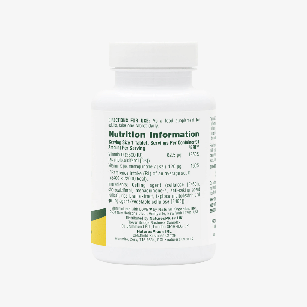 Vitamin D3 2500 IU with K2 120 mcg - Image 3