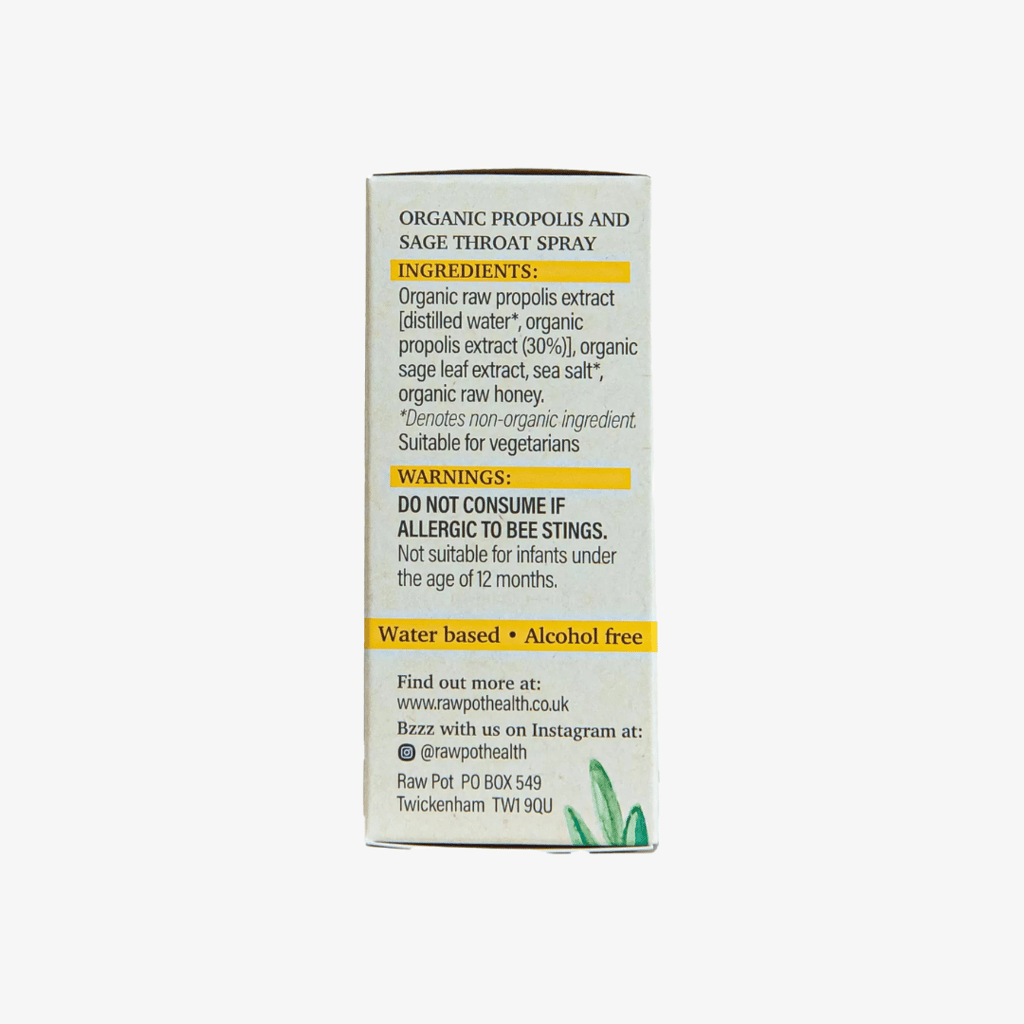 Propolis and Sage Throat Spray - Image 2