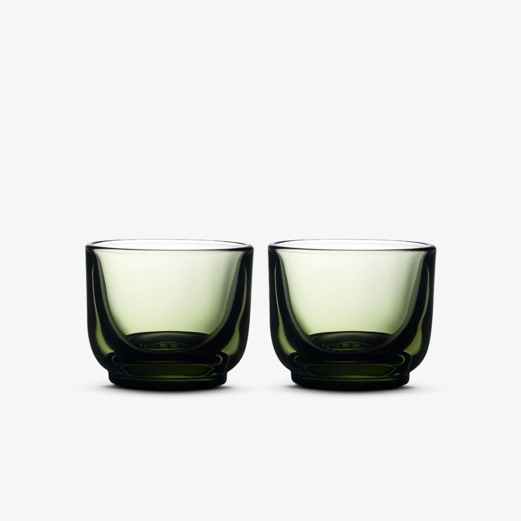 Pirch Espresso Glasses - Woodland - Image 1