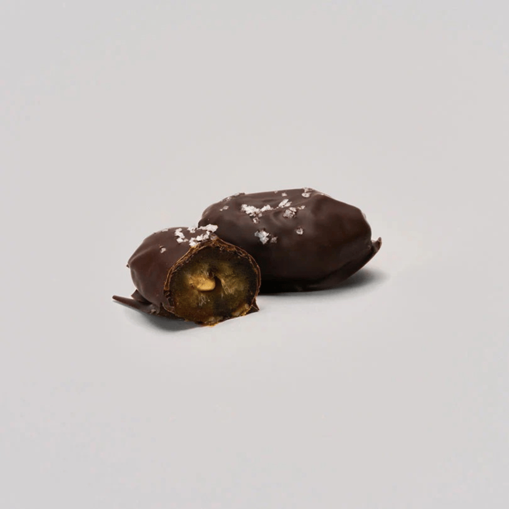 12-Dates Box (Medjool Dates Covered in Chocolate and Filled with Nuts) - Image 3