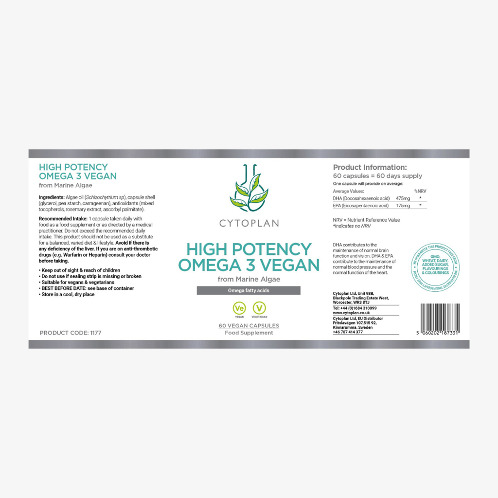 High Potency Omega 3 Vegan - Image 2