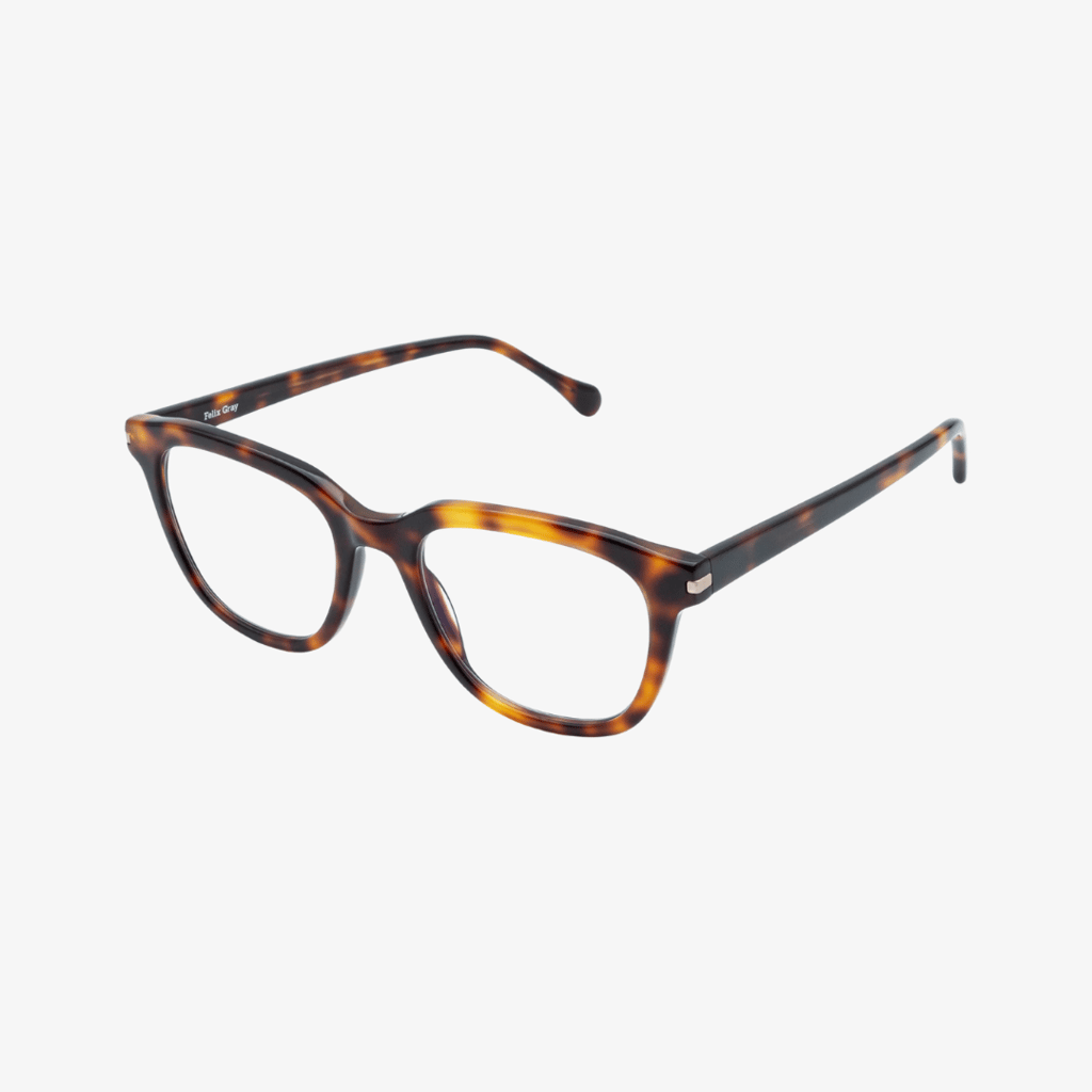 Rubin Blue Light Blocking Glasses (Day) - Brown Mottle - Image 2