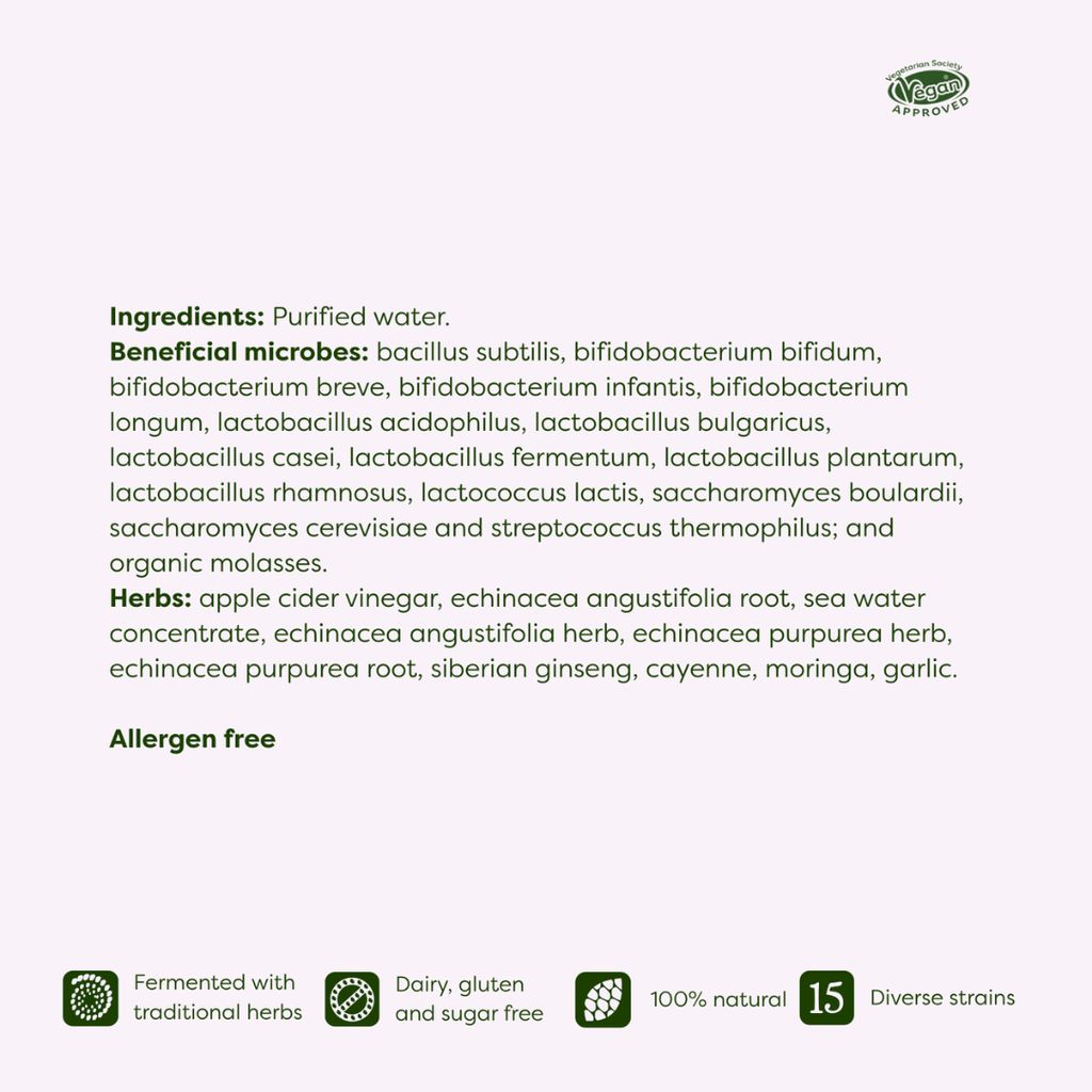 Immunity - Liquid Probiotic with Echinacea and Cayenne - Image 2