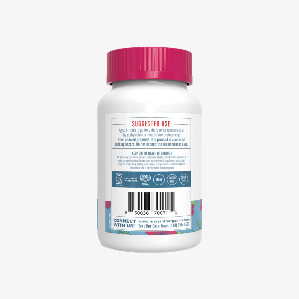 Kids Magnesium Gummies - Hibiscus - Image 3