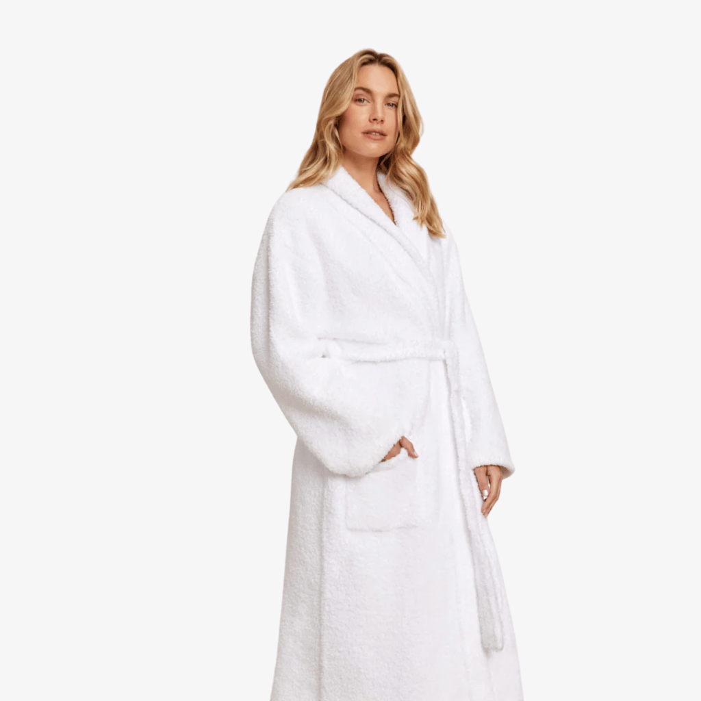 CozyChic® Adult Robe - White - Image 2