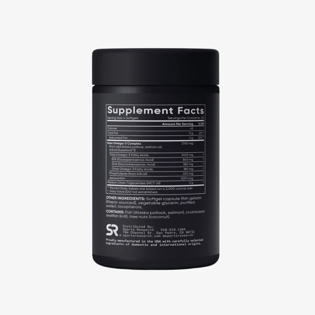 Keto Omega-3 with Salmon Oil 1400mg - Image 3
