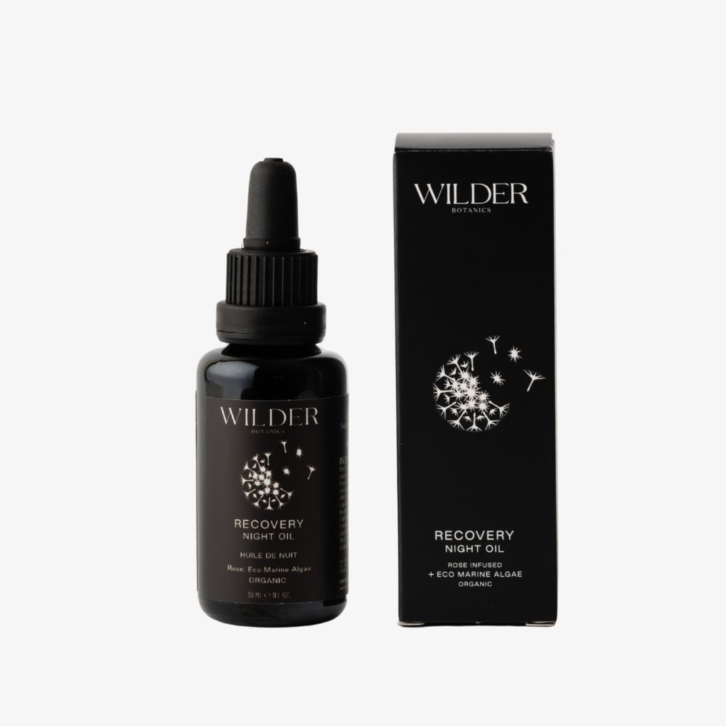 Recovery Night Oil - Rose Oil, Eco Marine Algae, Pomegranate Seed Oil - Image 2