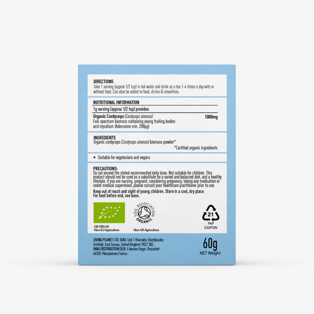Organic Cordyceps Perform Powder - Image 2