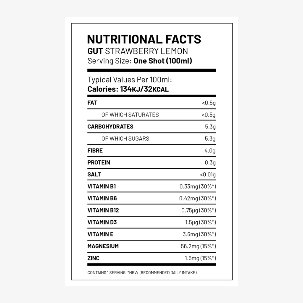 Gut Shot - Strawberry Lemon - 8 pack - Image 2