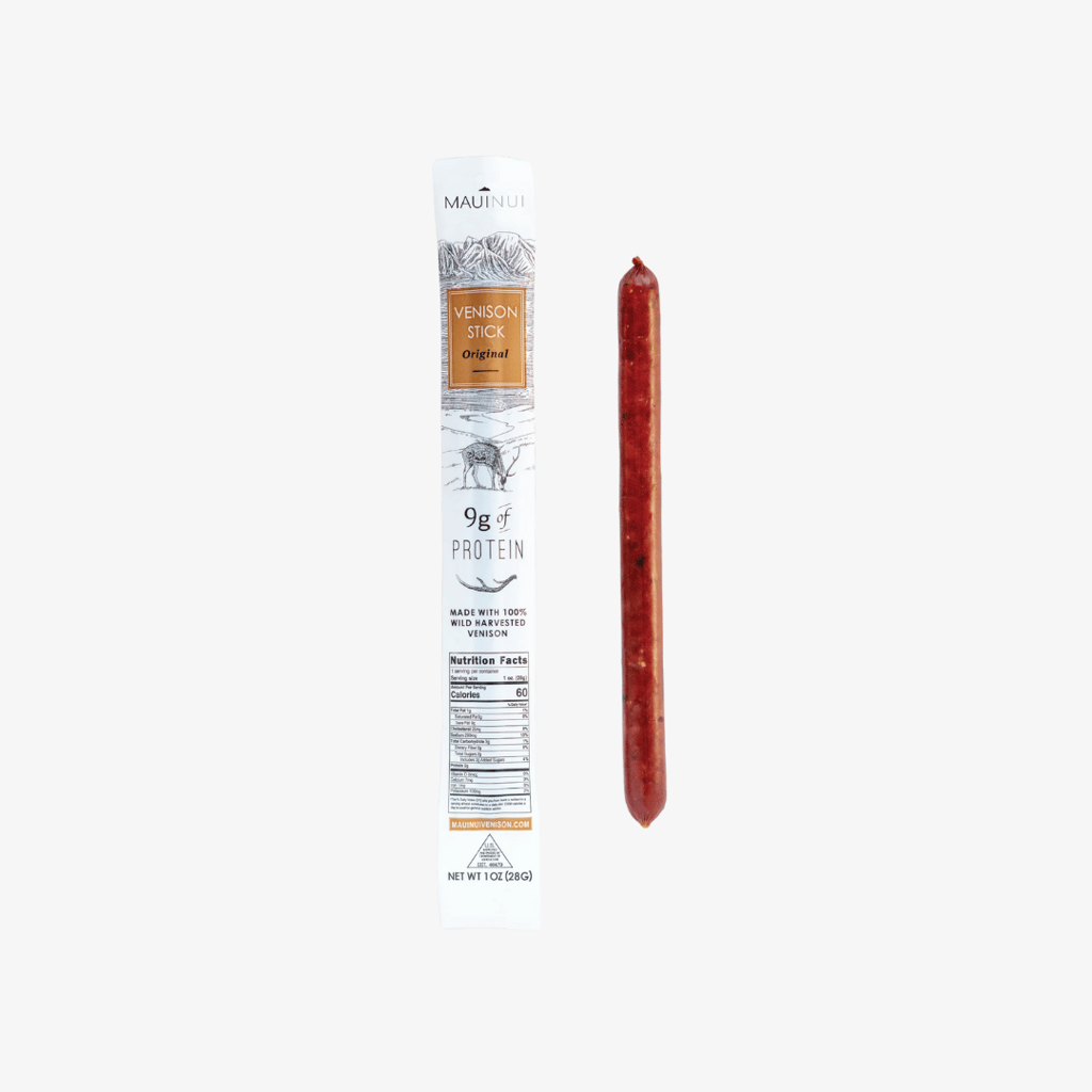 All Natural Venison Jerky - 12 Sticks - Image 1