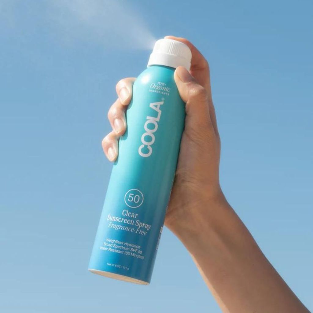 Clear Sunscreen Spray SPF50 - Fragrance-Free - Image 2