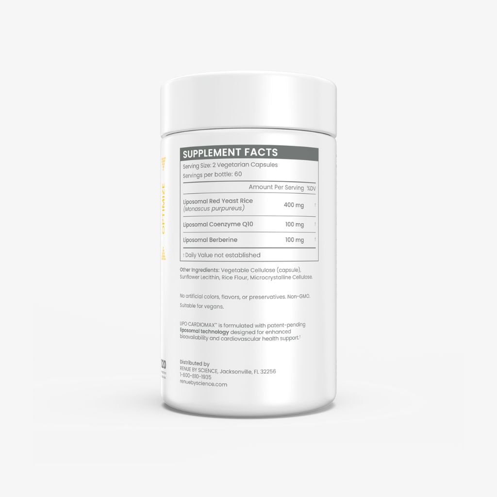 CardioMAX – Liposomal Berberine, Red Yeast Rice, CoQ10 - Image 3