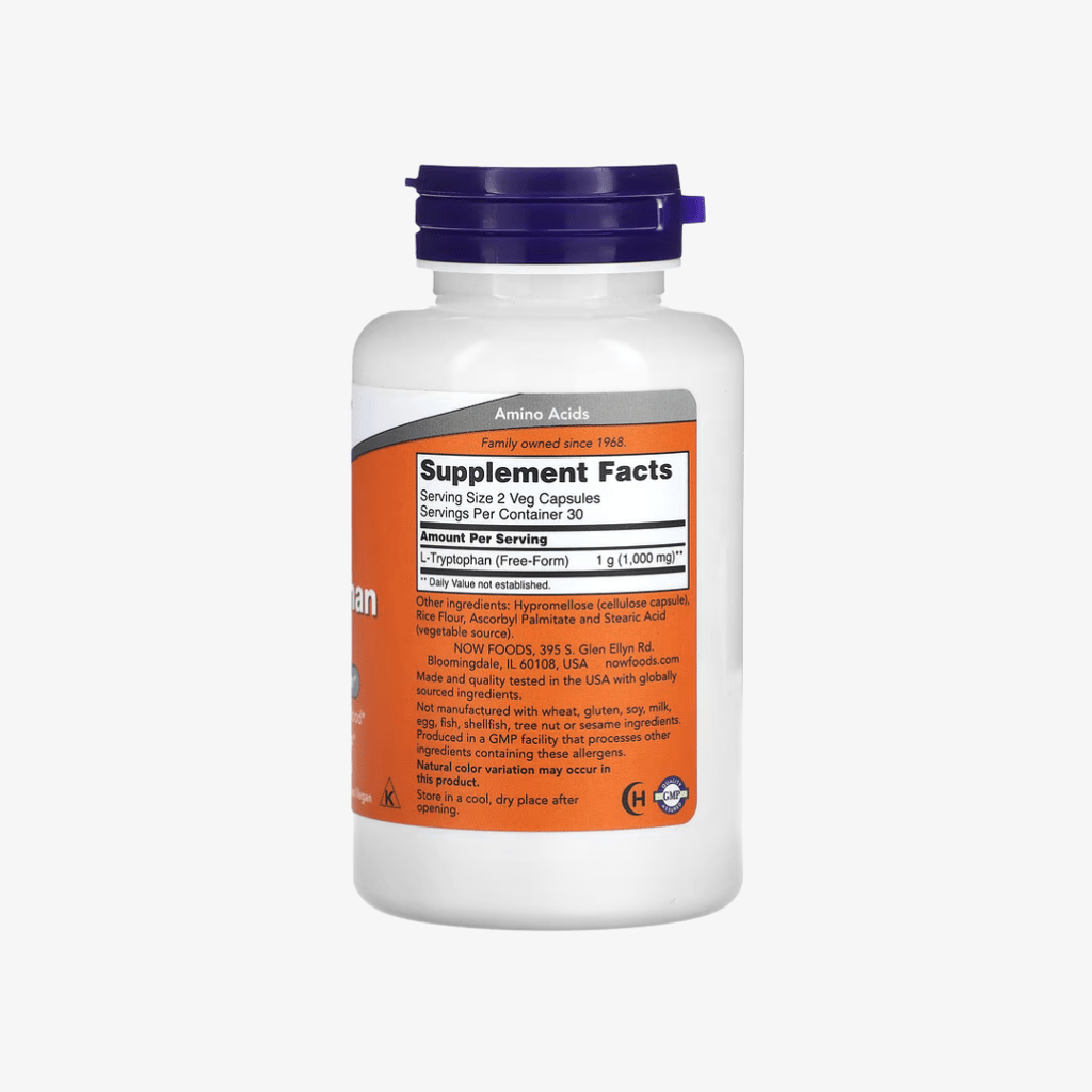 L-Tryptophan 500mg - Image 3