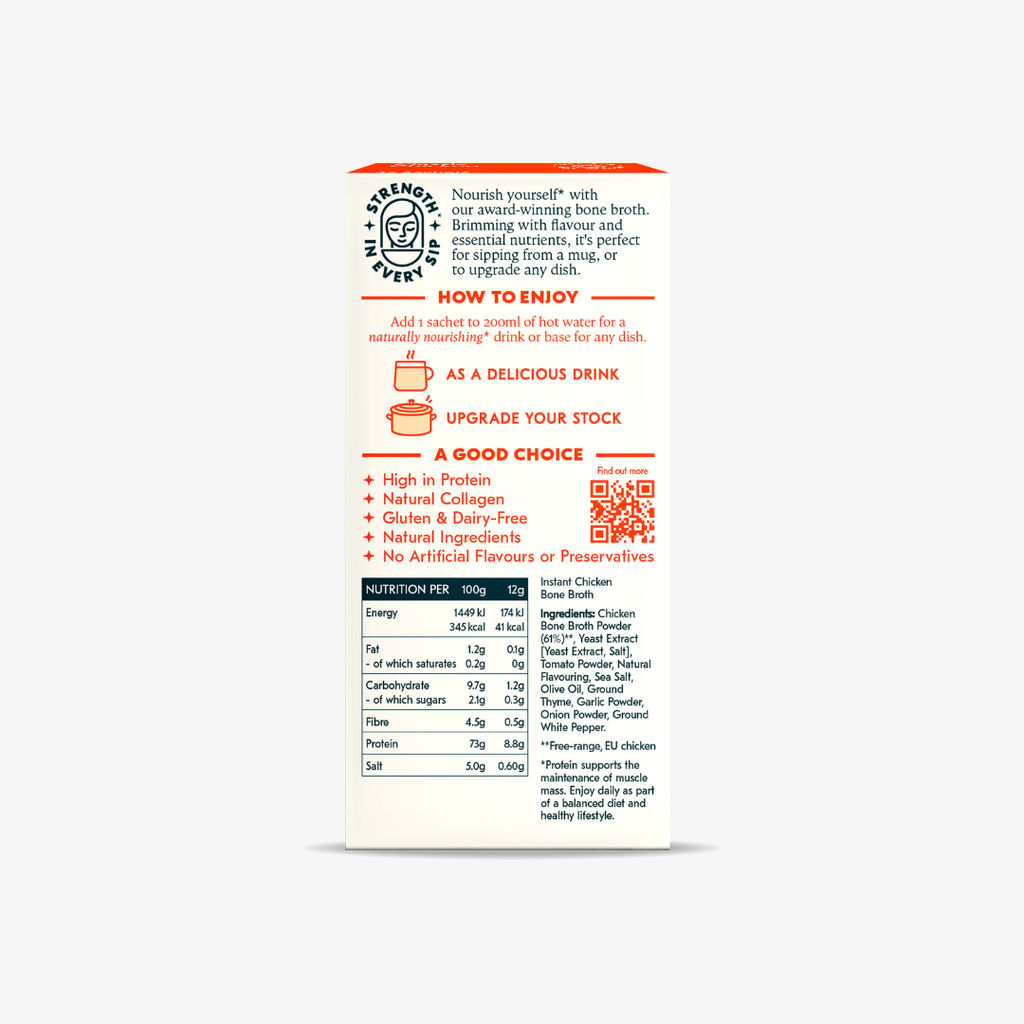 Instant Bone Broth Sachet - Chicken - Image 2