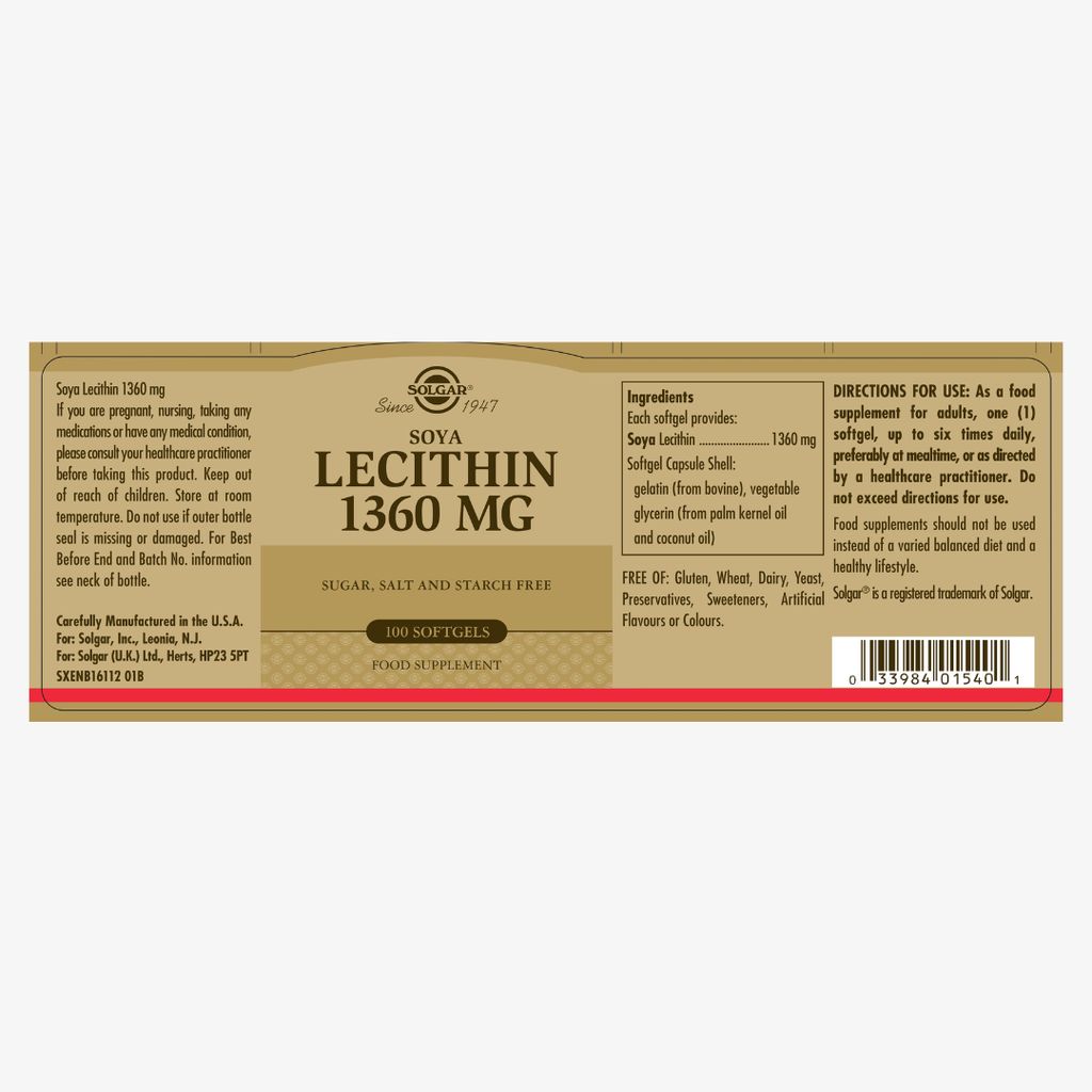 Lecithin 1360mg - Image 2