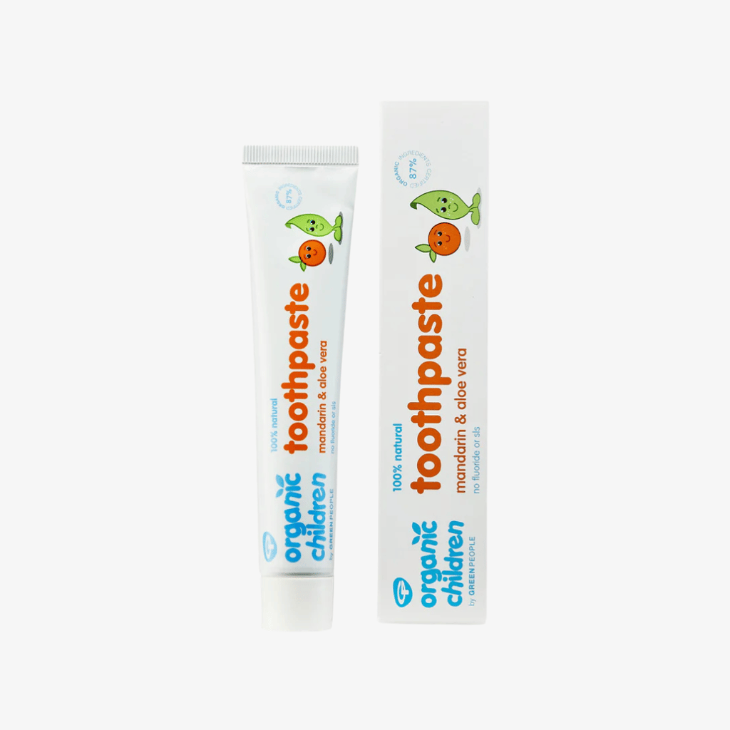 Organic Children Mandarin & Aloe Vera Toothpaste - Image 2
