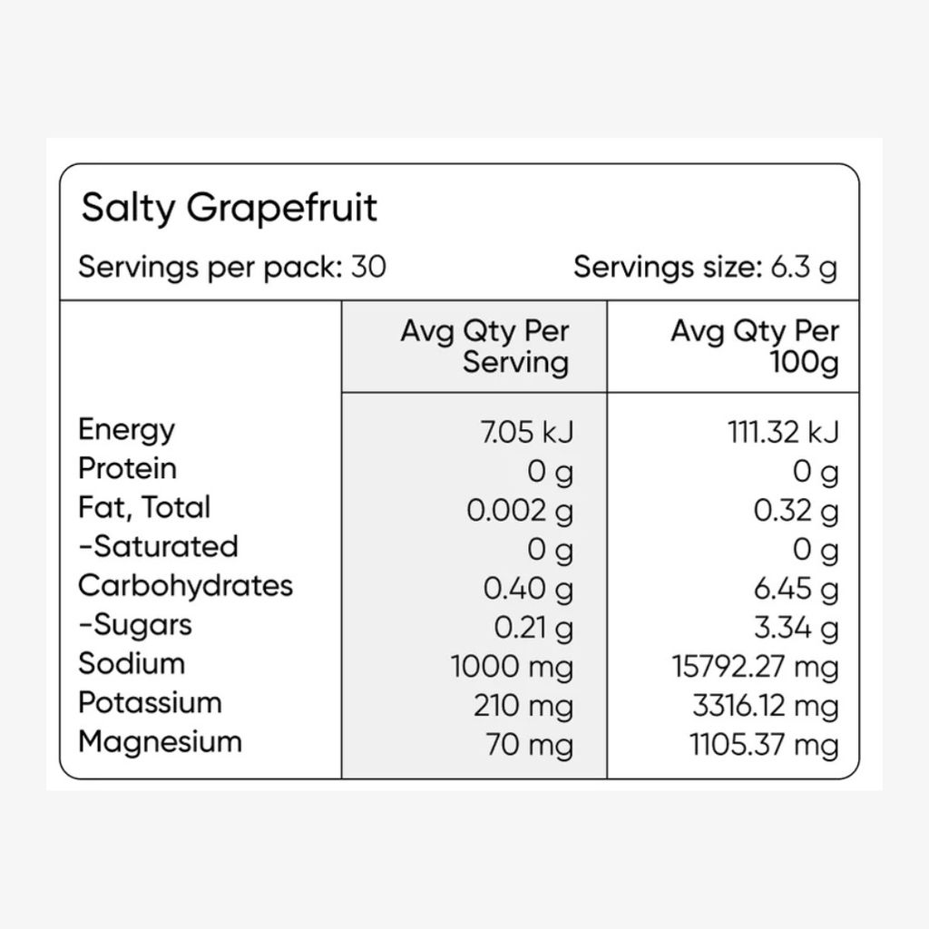 Everyday Hydration Salts - Salty Grapefruit Tub - Image 2