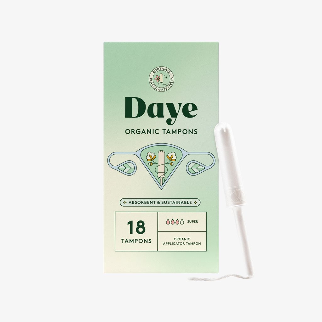 Organic Non-Toxic Tampons Super - Image 1