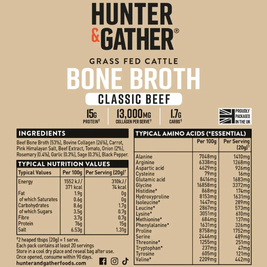 Grass Fed Beef Bone Broth - Classic Beef - Image 2