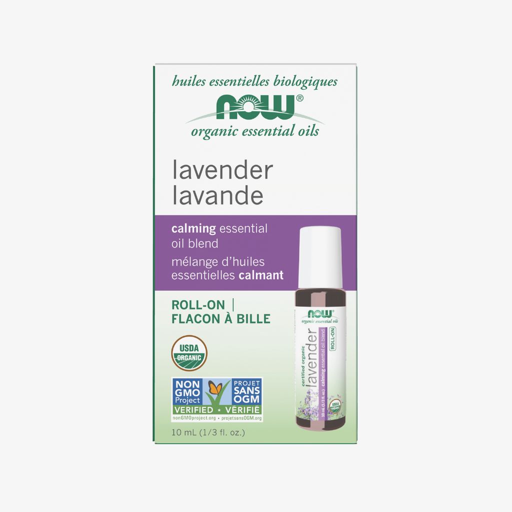 Lavender Essential Oil Blend Organic Roll-On - Image 1