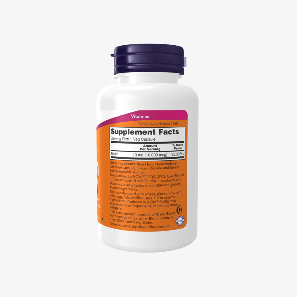 Biotin 10mg (10,000mcg) - Image 4