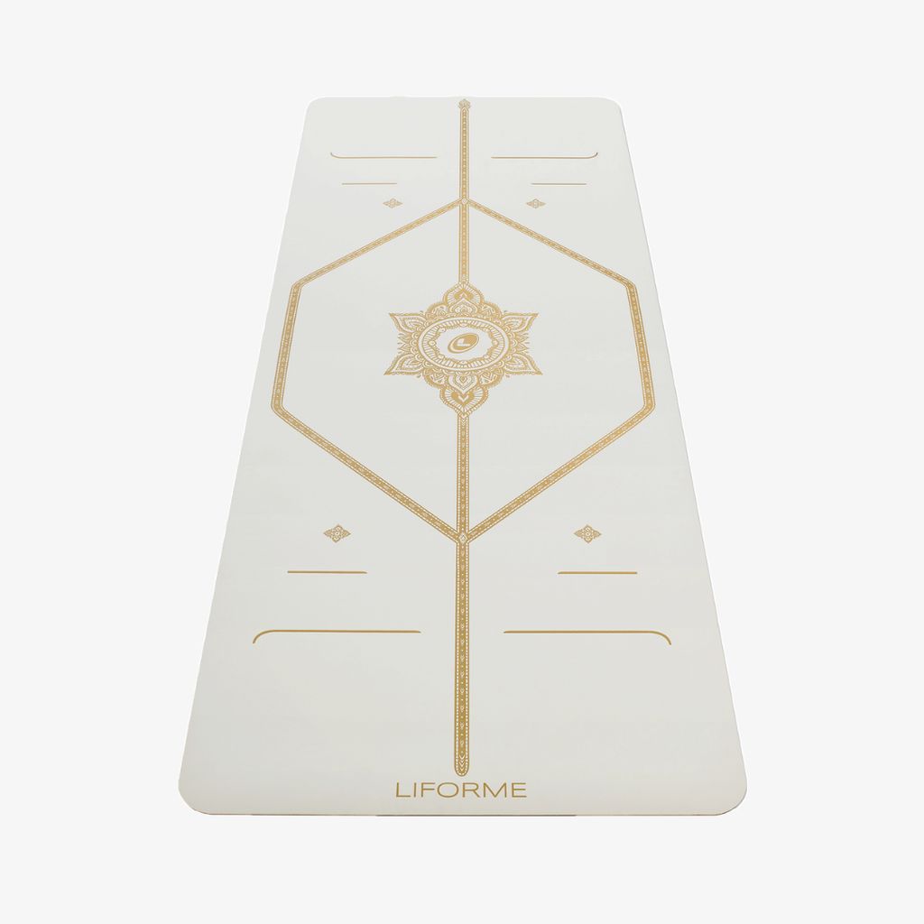 Liforme White Magic Yoga Mat - Image 1
