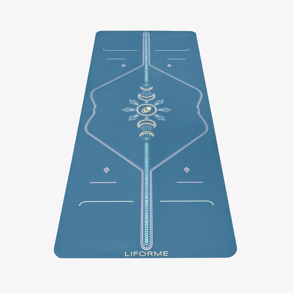 Cosmic Moon Travel Mat - Blue - Image 1