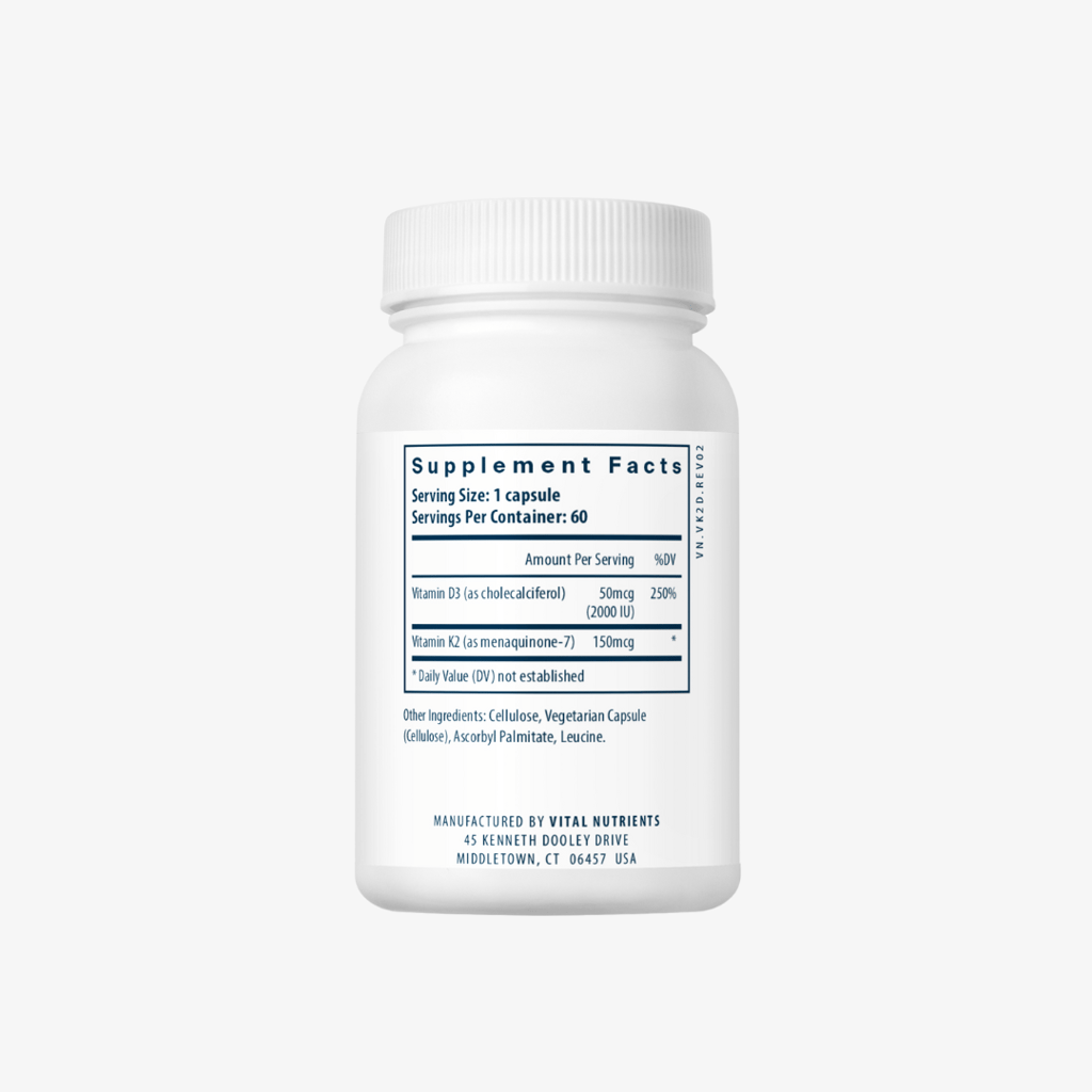Vitamin D3 + K2 (Formerly K2-7+D3) - Image 3