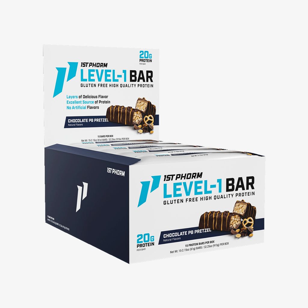 Level-1 Bar - Chocolate PB Pretzel Box - Image 1