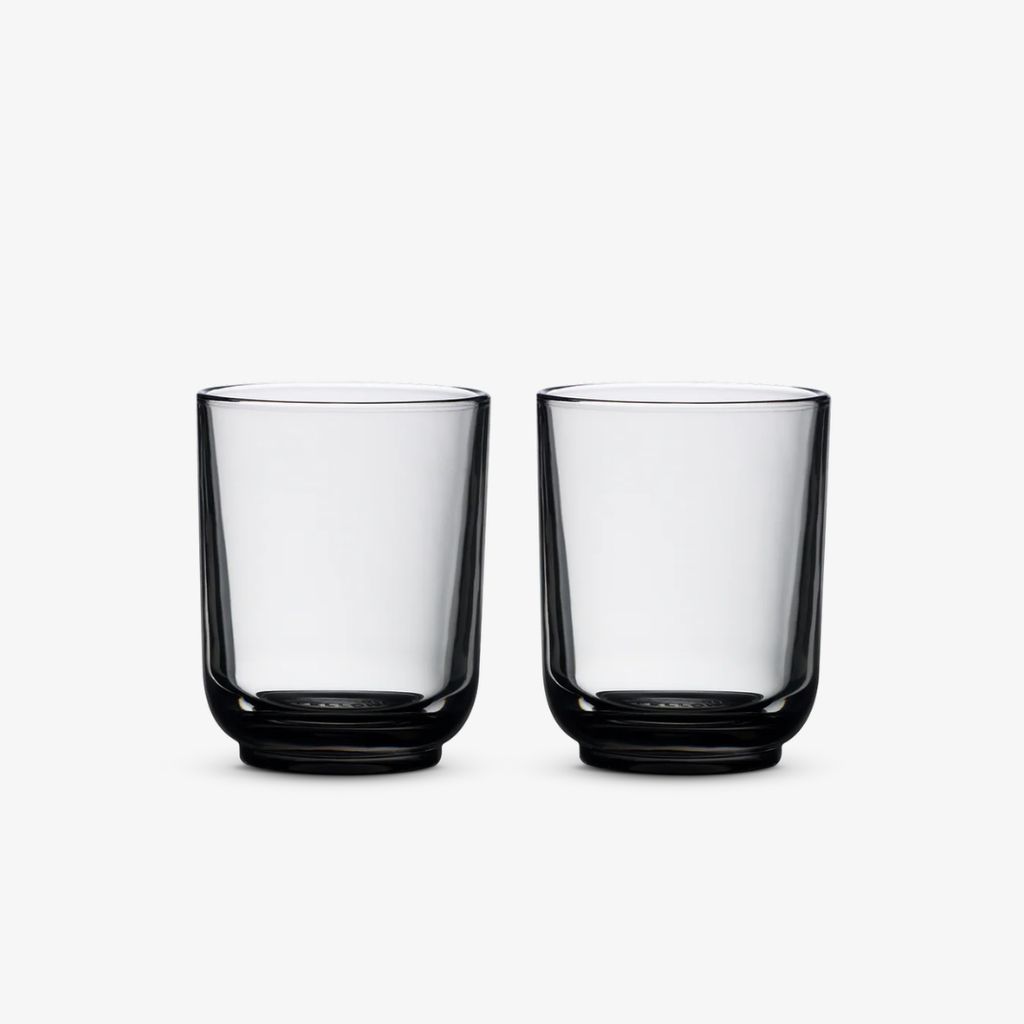 Pirch Latte Glasses - Smoke - Image 1