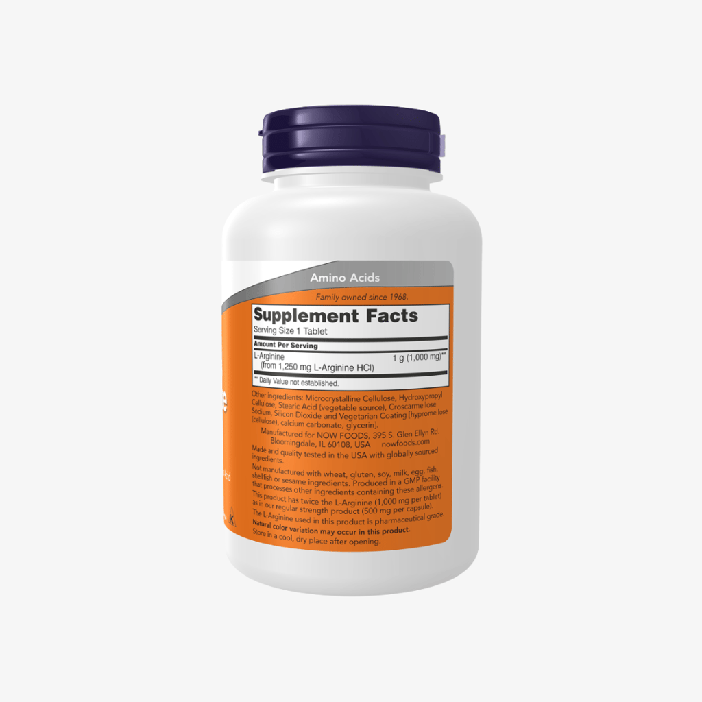 L-Arginine - 1,000 mg - Image 3